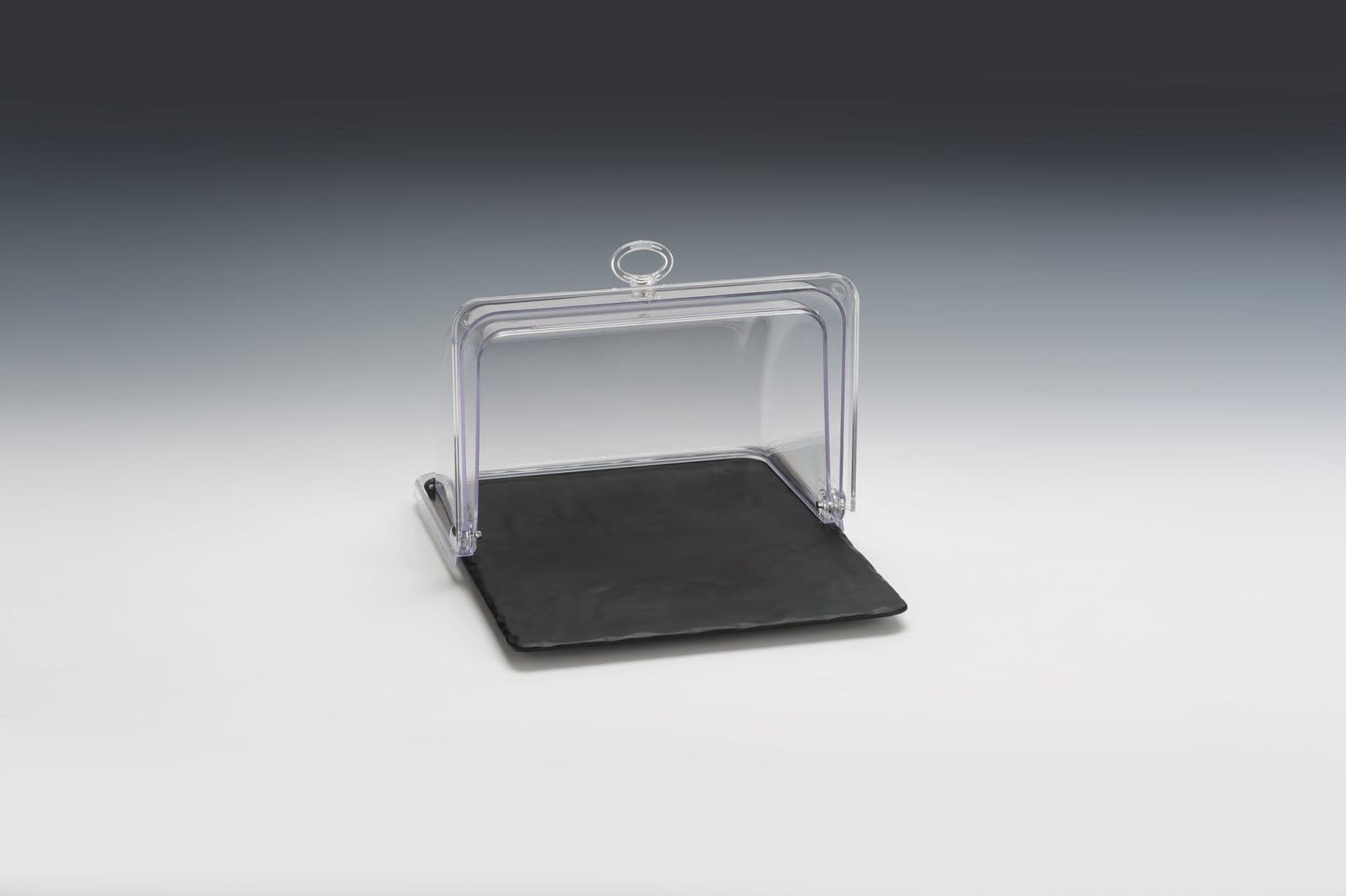 MELAMİN ALTLI, POLYCARBONAT ROLLTOP KAPAKLI MUHAFAZA KABI 32 x 26 x H: 20 cm GN 1/2