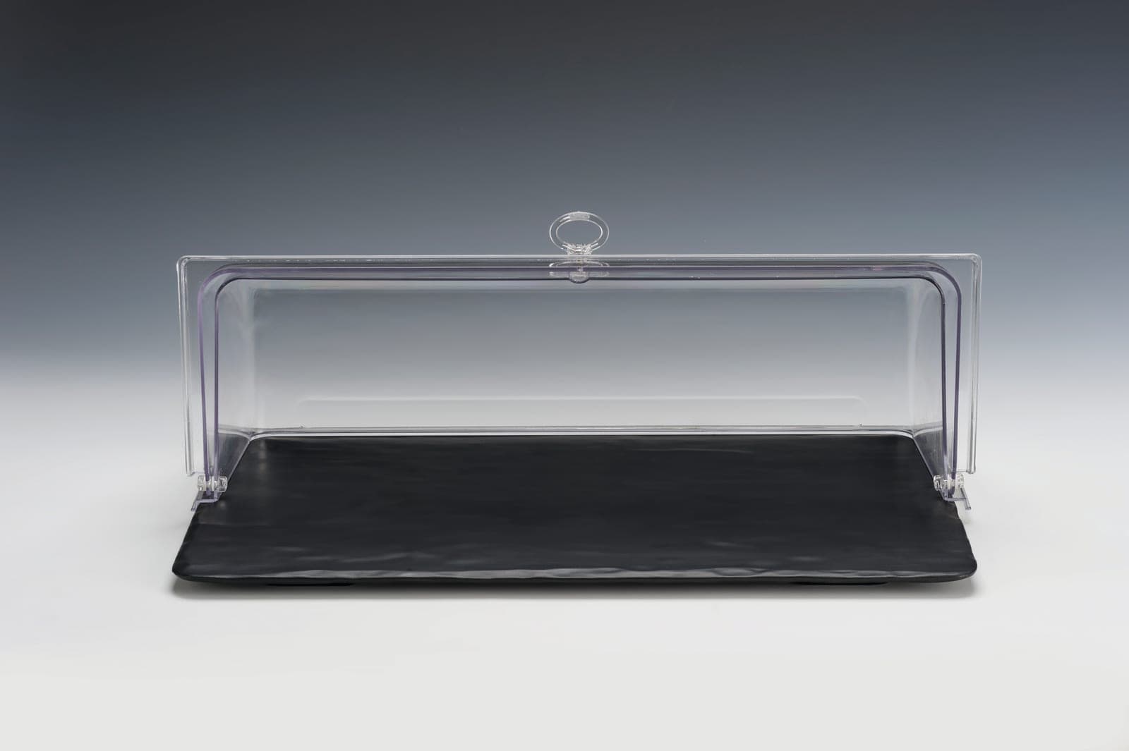 MELAMİN ALTLI, POLYCARBONAT ROLLTOP KAPAKLI MUHAFAZA KABI 32 x 52 x H: 20 cm GN 1/1