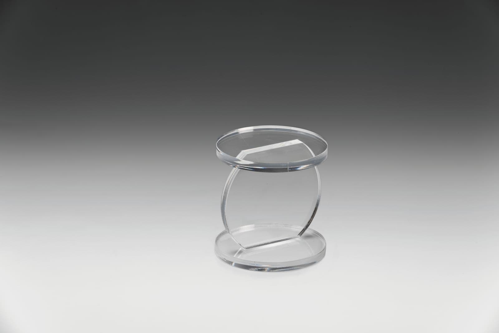 AKRİLİK TEŞHİR YÜKSELTİCİ Ø 10,5 x H: 10,5 cm