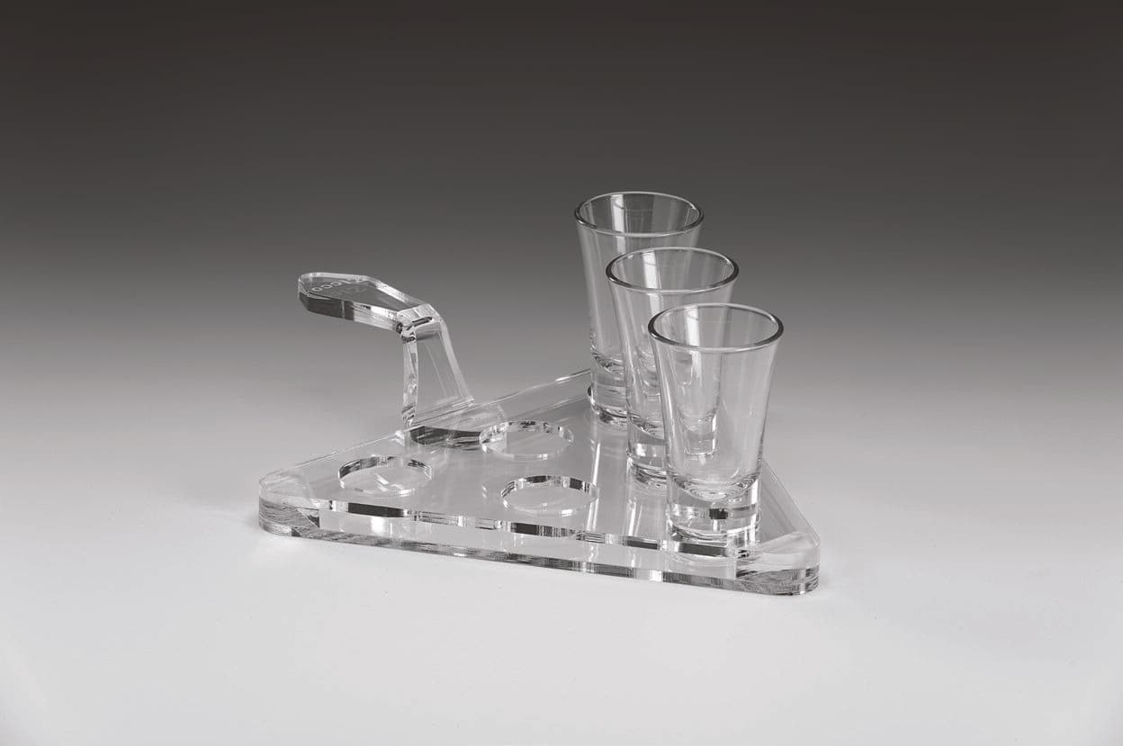 AKRİLİK SHOT SERVİSİ /6'LI-22 X 22 cm