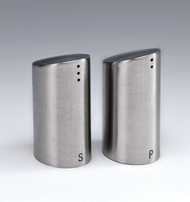 ÇELİK TUZLUK-BİBERLİK H: 8 cm