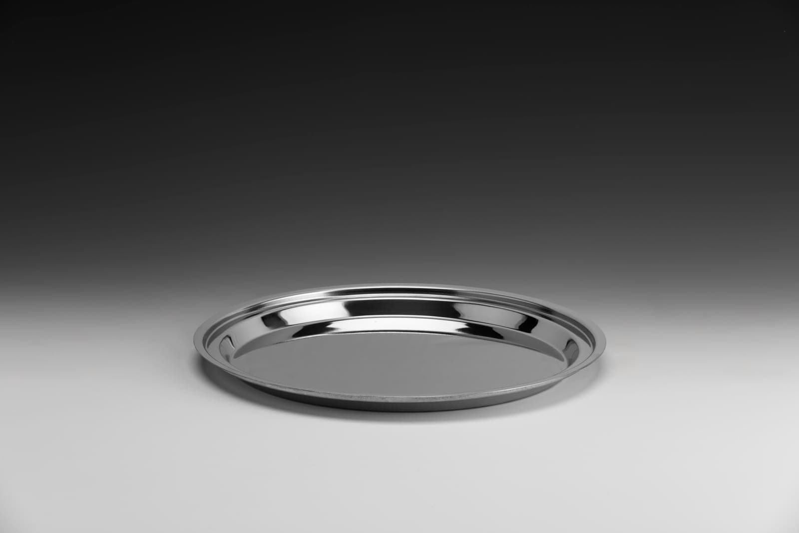 ÇELİK TEŞHİR TEPSİ (430 KALİTE) Ø 30,5 cm