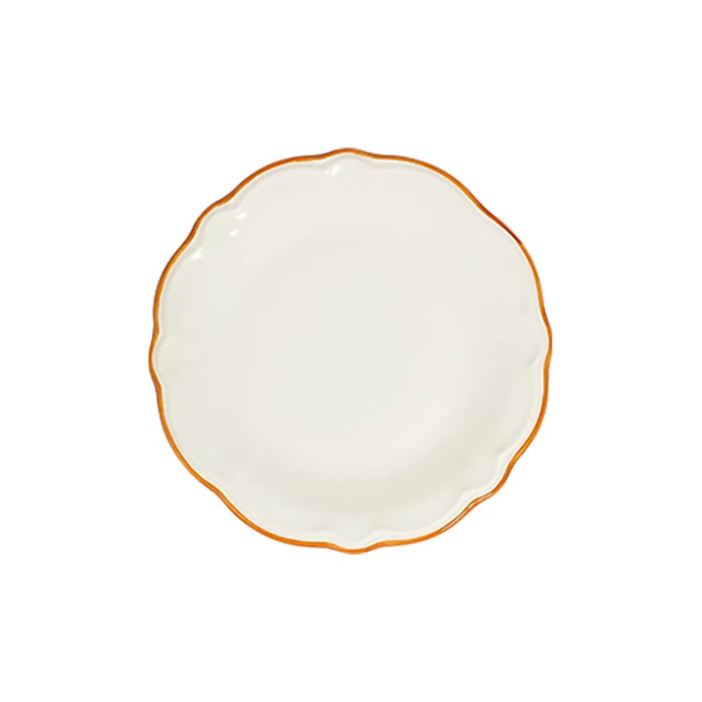 ID Fine Mustard Line Fulya Flat Plate 21 cm