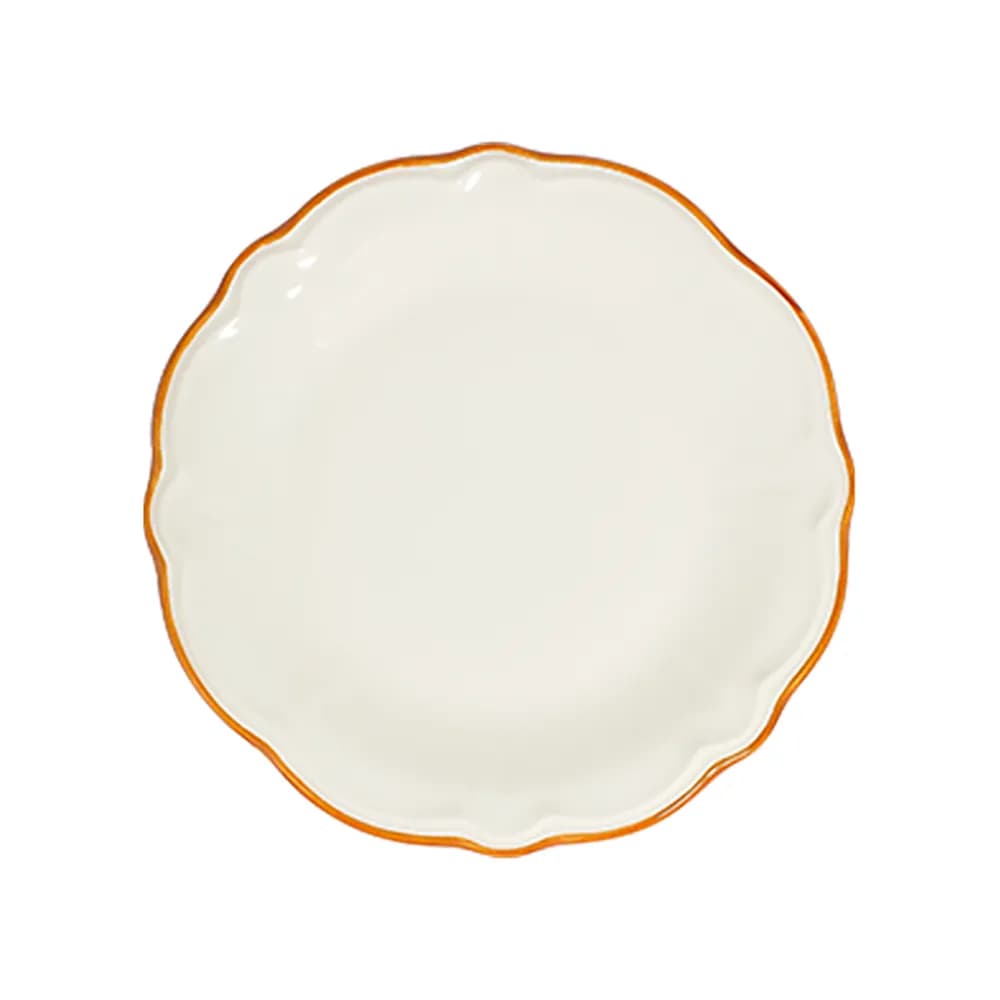 ID Fine Mustard Line Fulya Flat Plate 26 cm