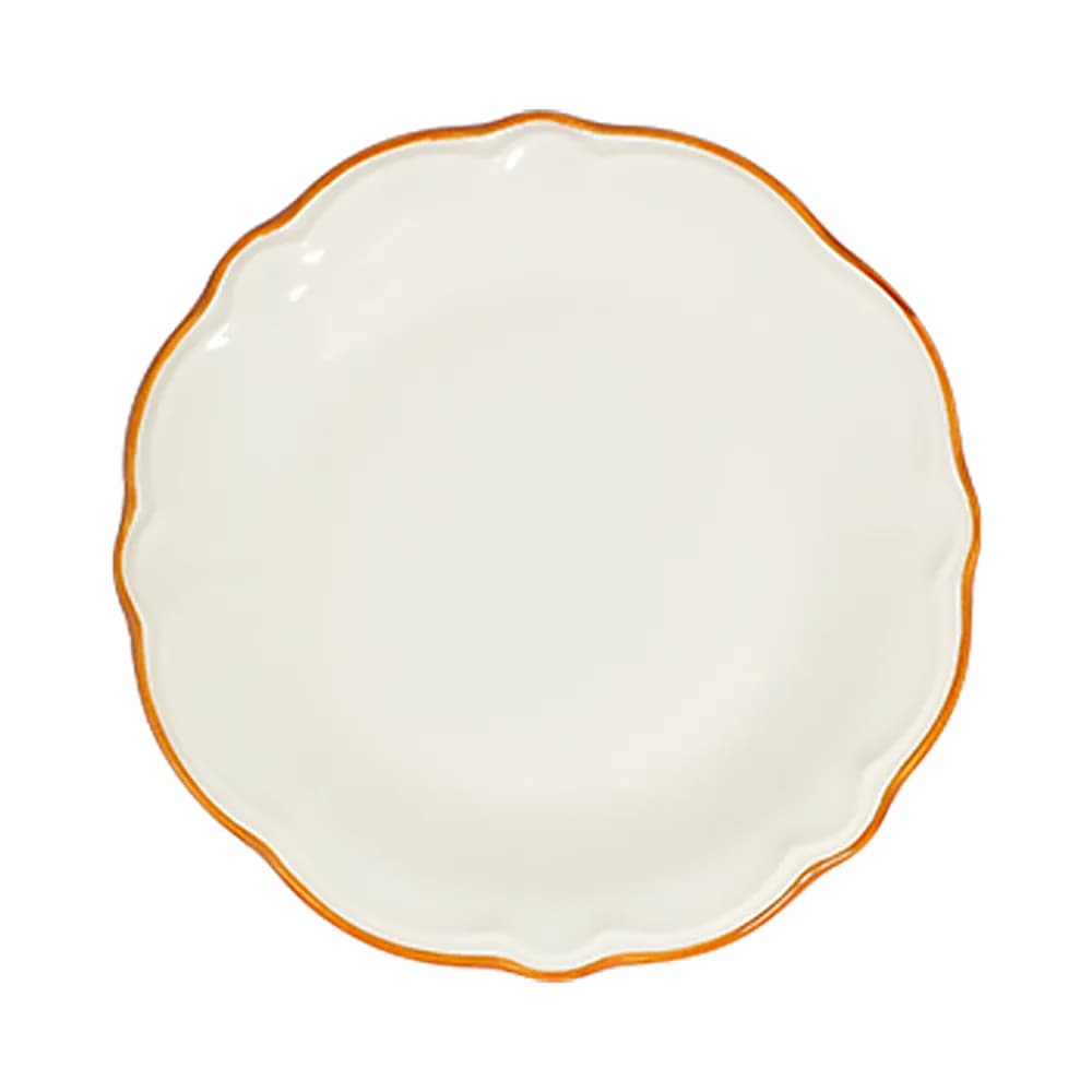 ID Fine Mustard Line Fulya Flat Plate 29 cm