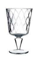 440482 Leafy Red Stemmed Drink Goblet (~330 Cc)