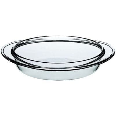 59284 Borcam Heat-resistant Ovenware Oval Baking Tray 1600 Cc