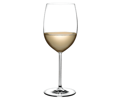 66122 Vintage White Stemmed Drink Goblet (~430 Cc)