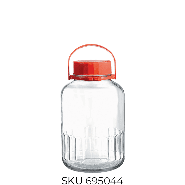 80005 Harvest Glass Jar with Lid (~3000 Cc)