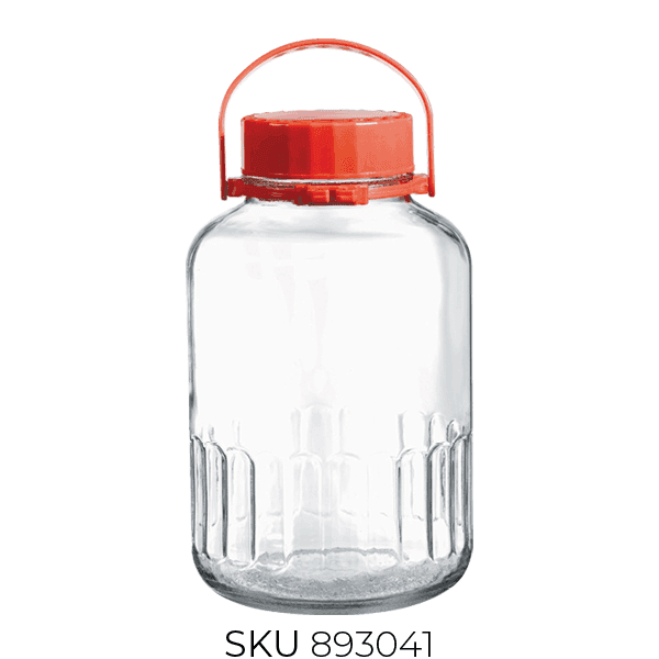 80007 Harvest Glass Jar with Lid (~5000 Cc)