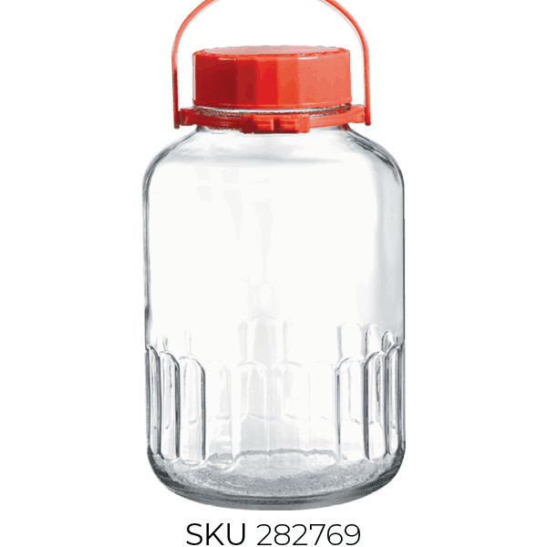 80009 Harvest Glass Jar with Lid (~8000 Cc)