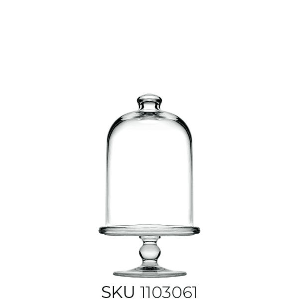 96696 Midi Patisserie Footed Ve with Lid Servi̇s Plate