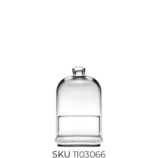 96701 Midi Patisserie with Lid Glass Bowl