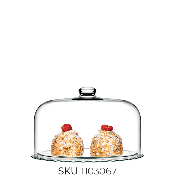 96702 Maxi Patisserie with Lid Servi̇s Plate (~370 Mm)