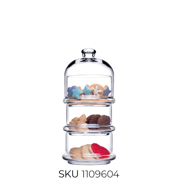 96815 Villa Patisserie with Lid Servi̇s Kasesi̇ Seti̇