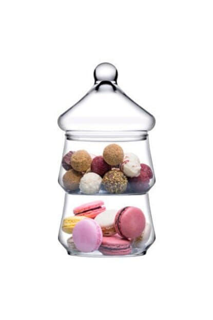 96816 Villa Patisserie with Lid Servi̇s Kasesi̇ Seti̇