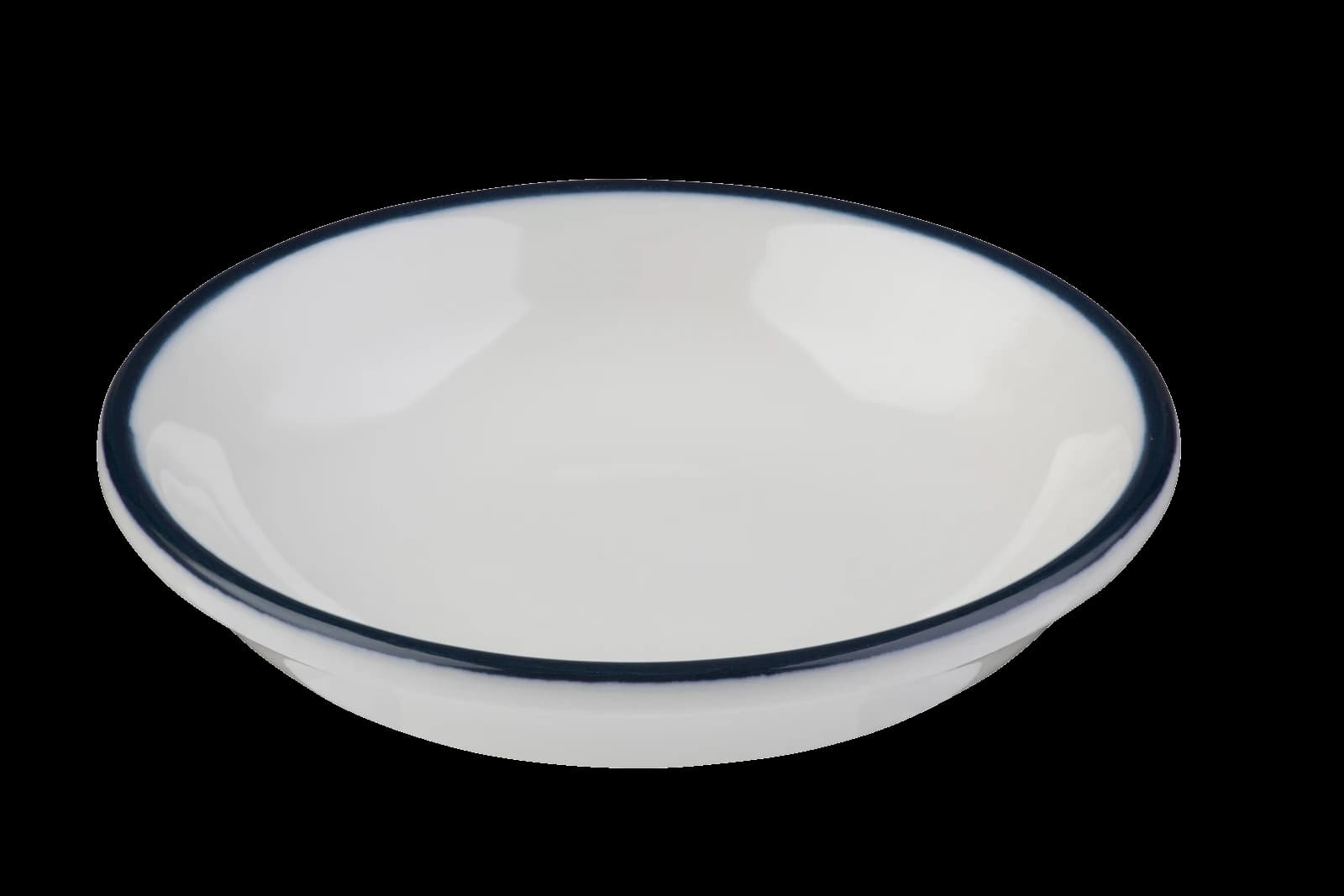 ID Fine Modest Navy Lona Deep Plate 8 cm 35 cc