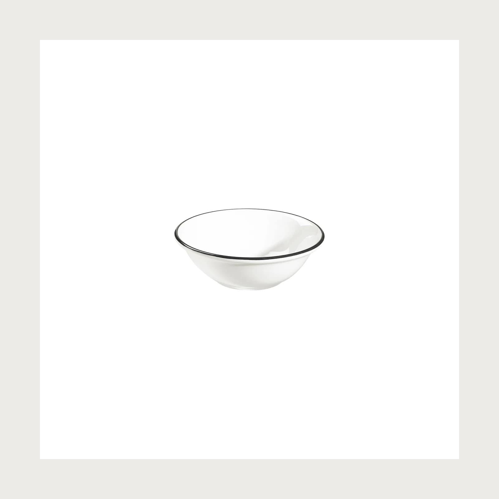 ID Fine Modest Black Lona Bowl 16 cm 420 cc