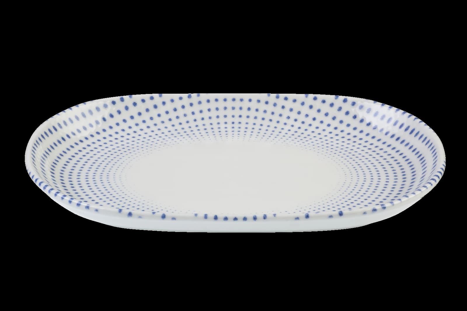 ID Fine Harmony Blue Magnus Oval Kayık 37 cm