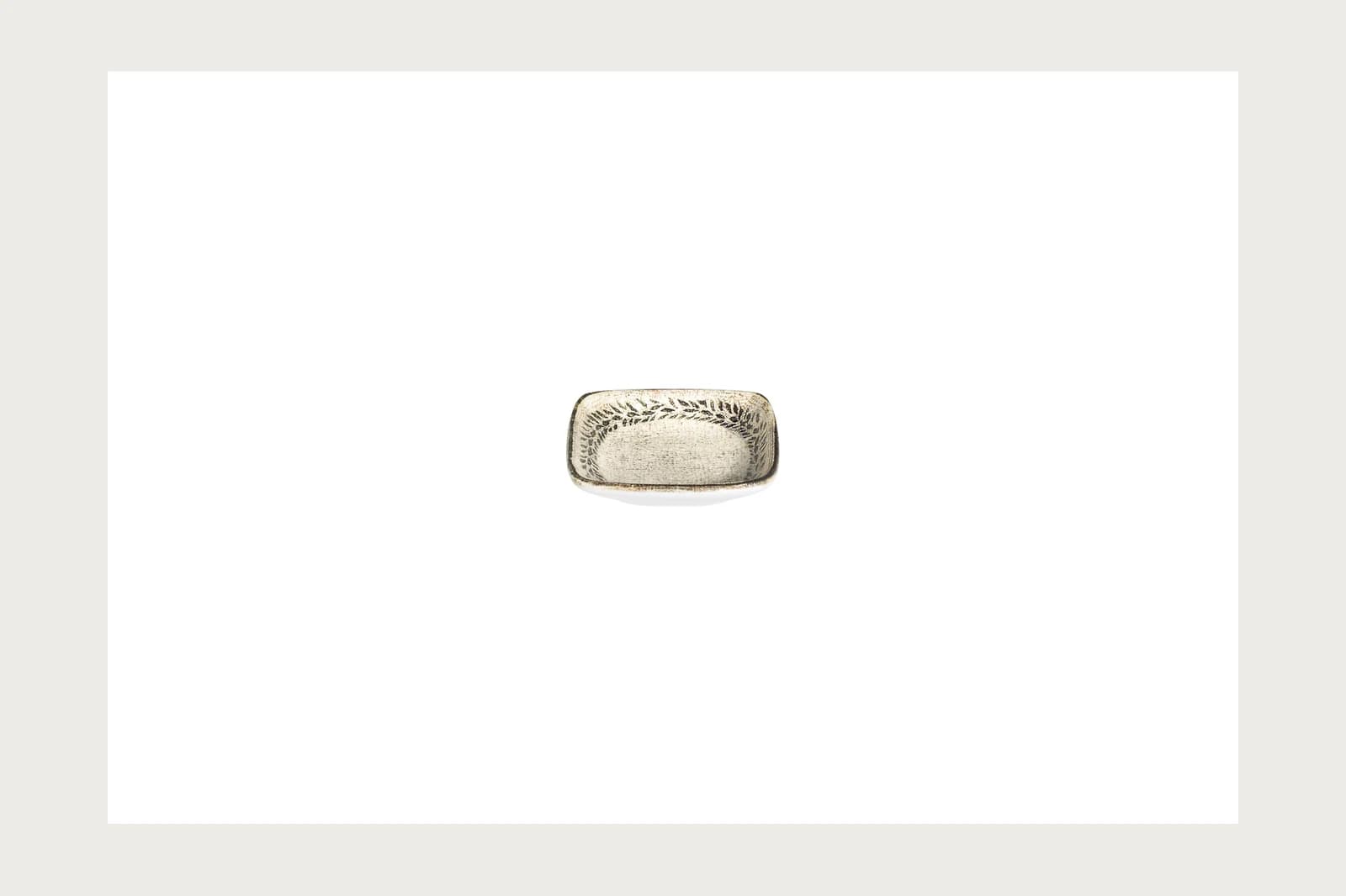 ID Fine Pietra Quadro Kare Plate 12 cm (10 * 10)