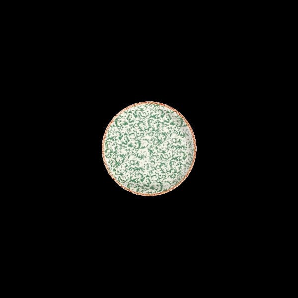 ID Fine Venecia Green Lona Flat Plate 17 cm