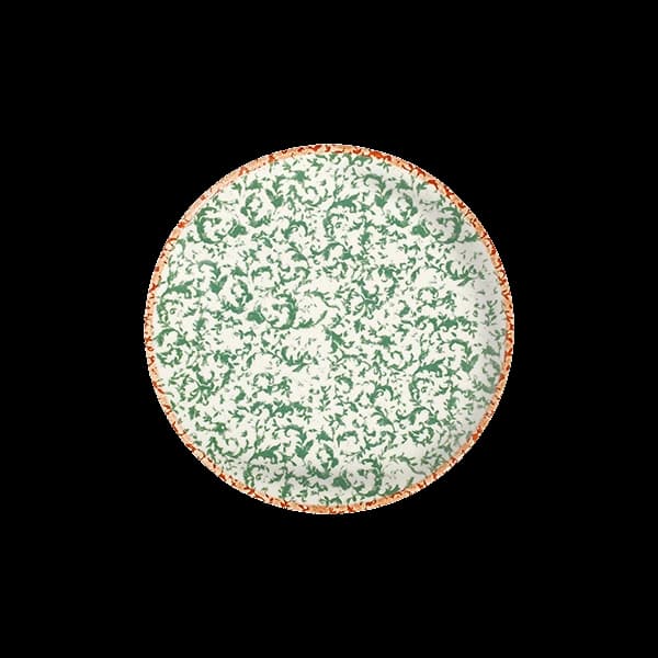 ID Fine Venecia Green Lona Flat Plate 30 cm