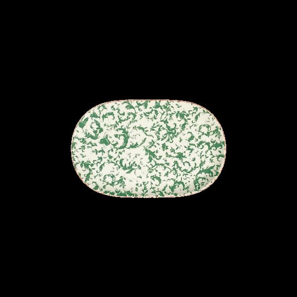 ID Fine Venecia Green Magnus Oval Kayık 28 cm