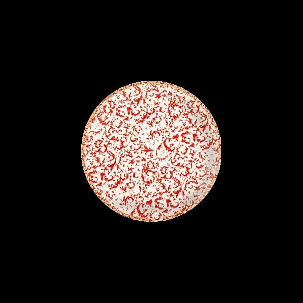 ID Fine Venecia Maroon Lona Flat Plate 25 cm
