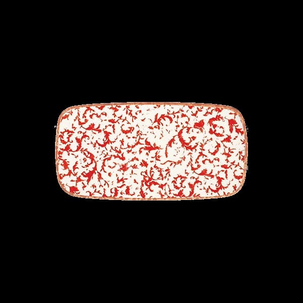ID Fine Venecia Maroon Quadro Rectangular Plate 35 cm (34 * 16)