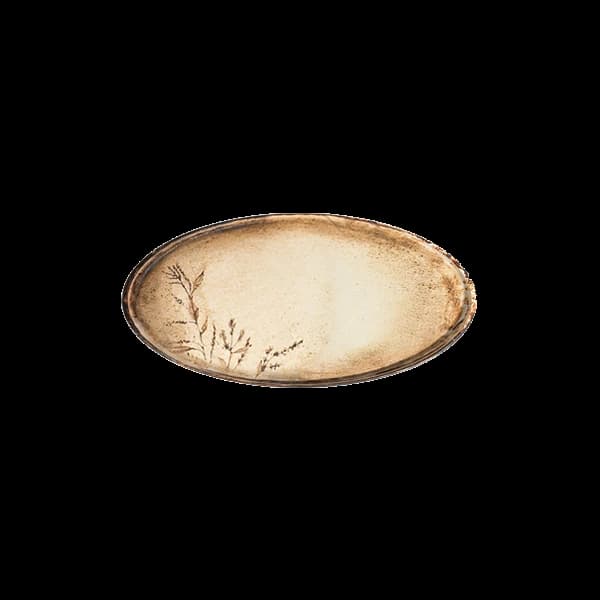 ID Fine Fall Beige Stolt Oval Kayık 32 cm