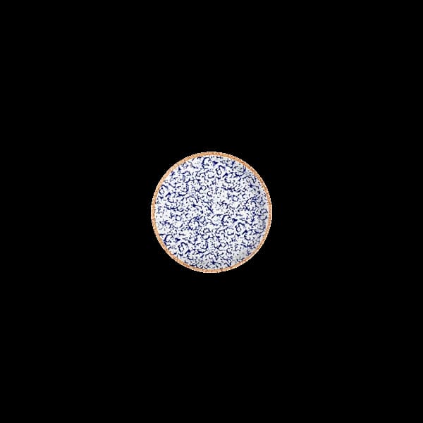 ID Fine Venecia Navy Lona Flat Plate 15 cm