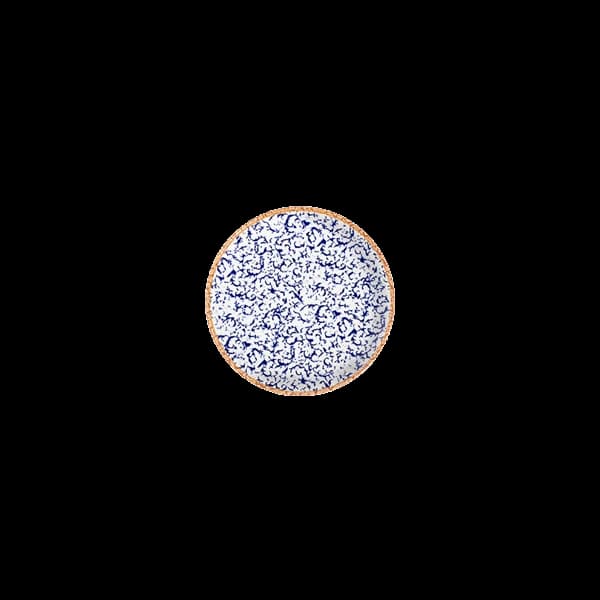 ID Fine Venecia Navy Lona Flat Plate 17 cm