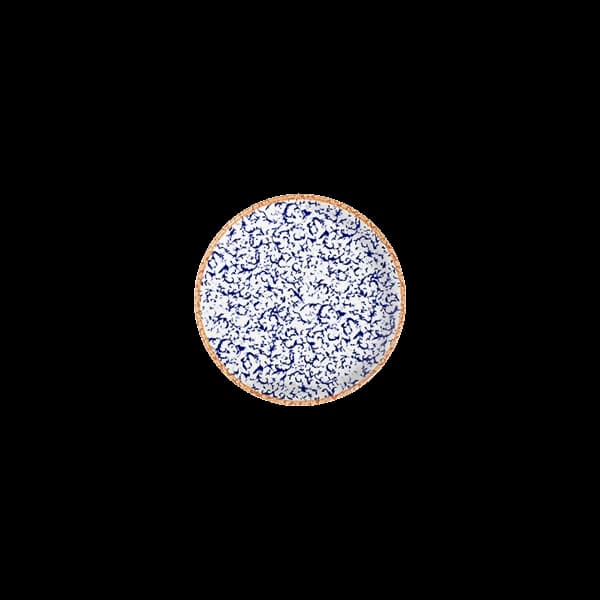 ID Fine Venecia Navy Lona Flat Plate 19 cm