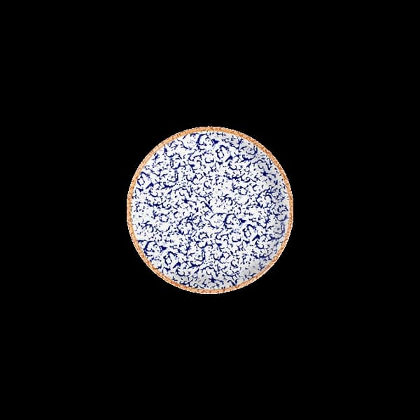 ID Fine Venecia Navy Lona Flat Plate 21 cm