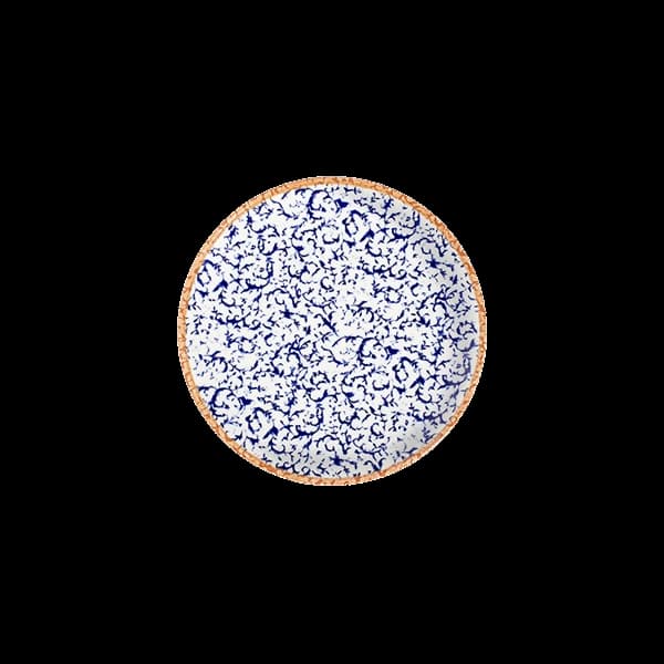 ID Fine Venecia Navy Lona Flat Plate 25 cm