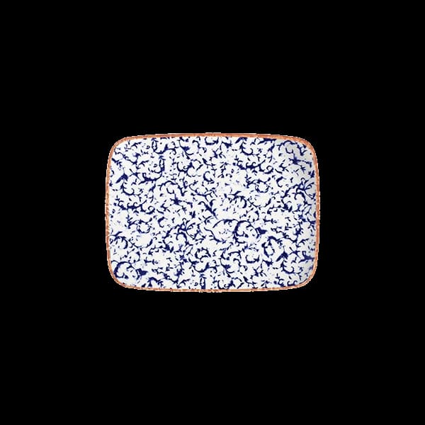 ID Fine Venecia Navy Quadro Rectangular Plate 31 cm (27 * 20)