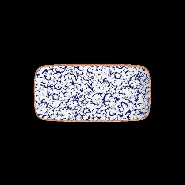ID Fine Venecia Navy Quadro Rectangular Plate 35 cm (34 * 16)