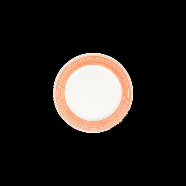 ID Fine Fresh Orange Frame Flat Plate 23 cm