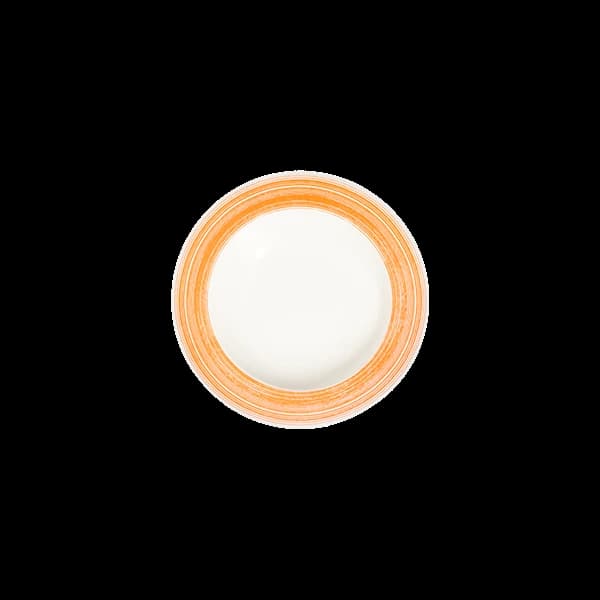 ID Fine Fresh Orange Frame Deep Plate 23 cm 350 cc