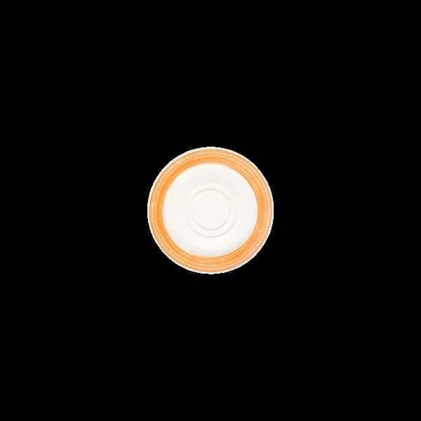 ID Fine Fresh Orange Frame Cup Tabağı 16 cm