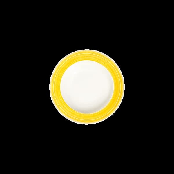 ID Fine Fresh Yellow Frame Deep Plate 23 cm 350 cc