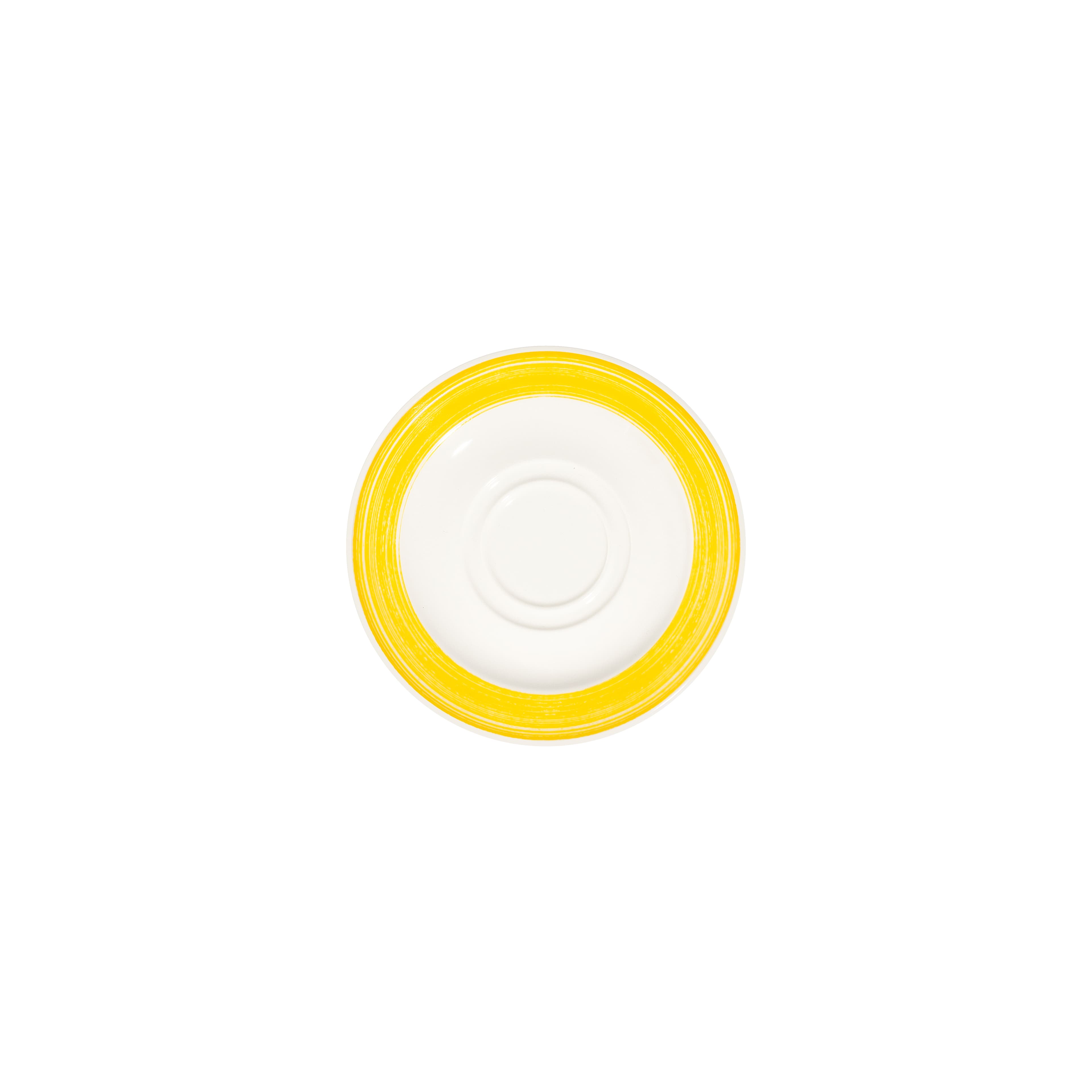 ID Fine Fresh Yellow Frame Cup Tabağı 16 cm