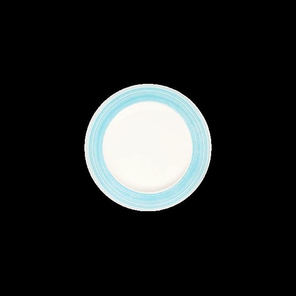 ID Fine Fresh Blue Frame Flat Plate 23 cm