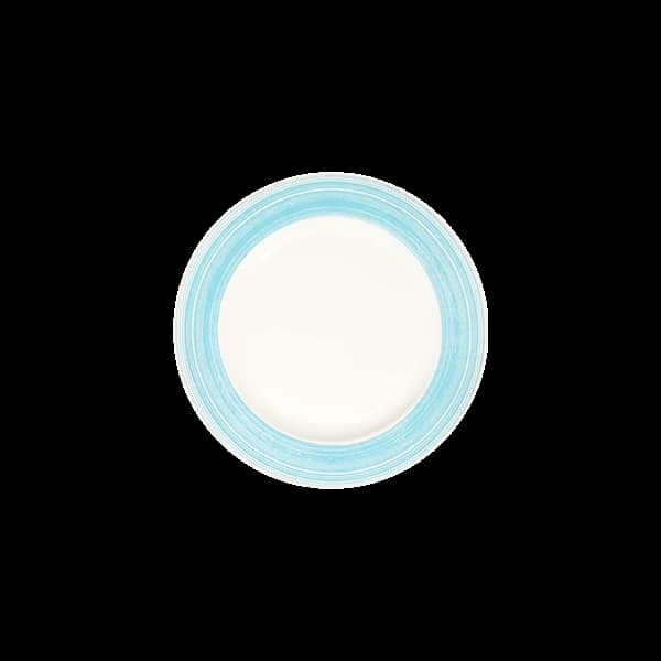 ID Fine Fresh Blue Frame Flat Plate 25 cm