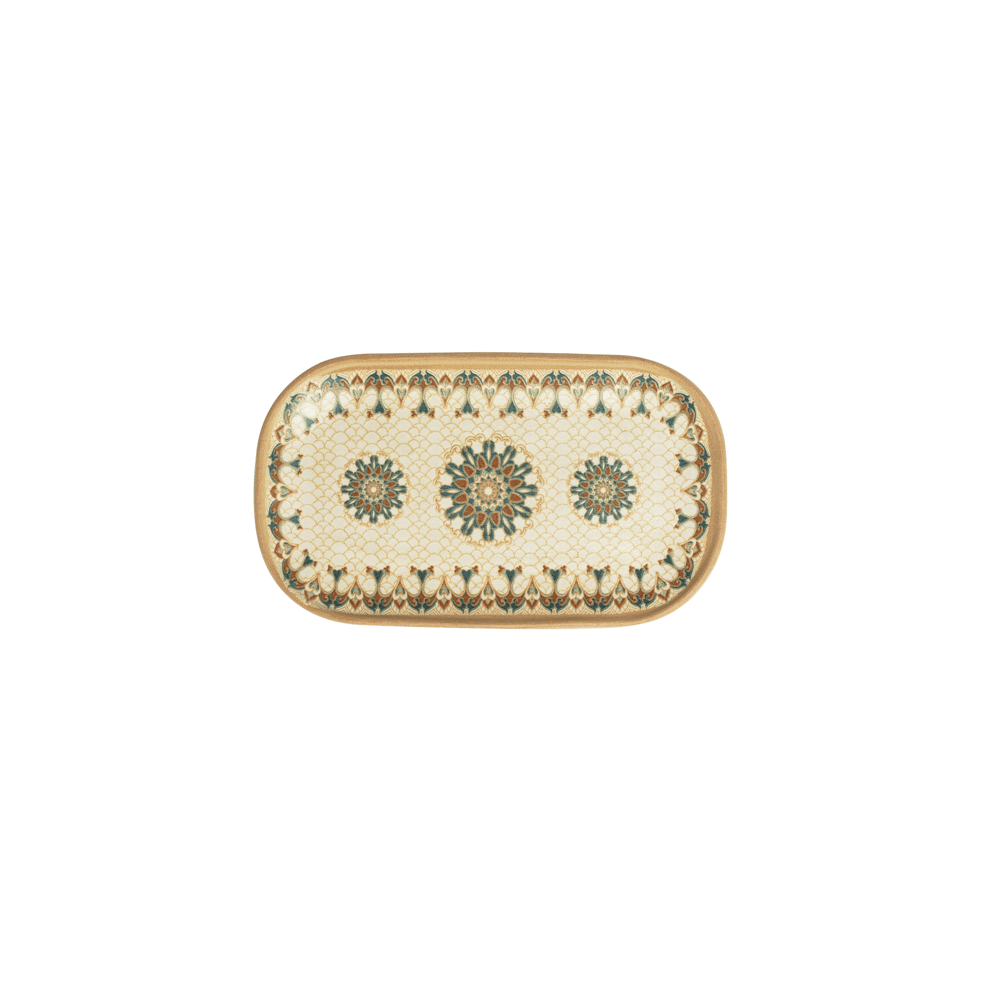 ID Fine Qasbah Tima Oval Plate 23 cm (23 * 13)