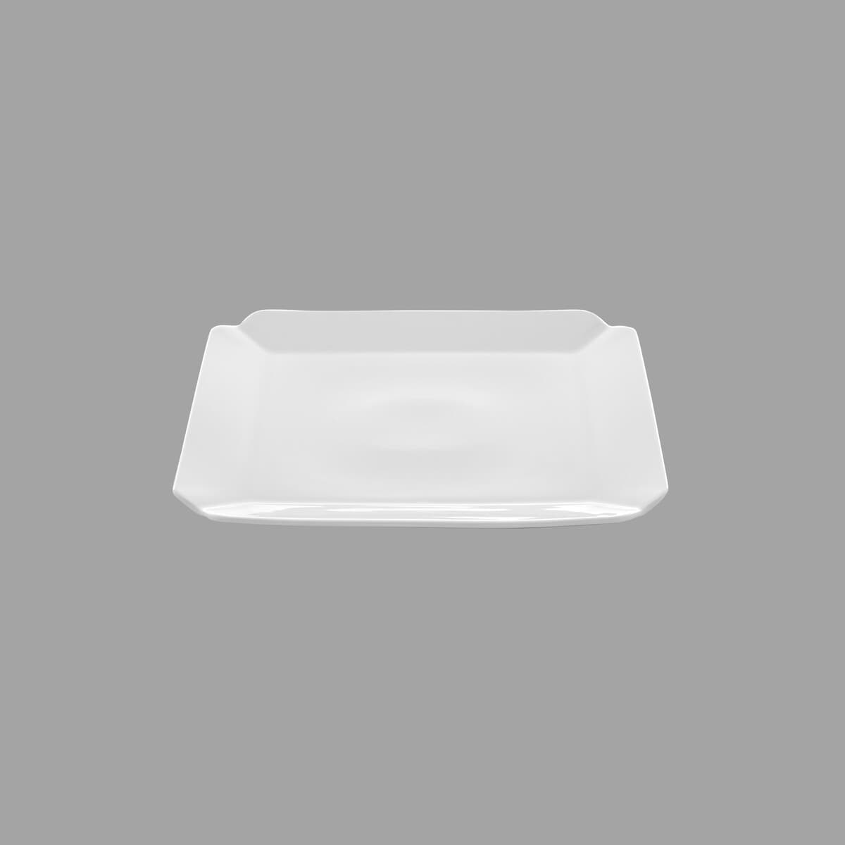 Horeca White 15X15 cm GOURMET SQUARE PLATE