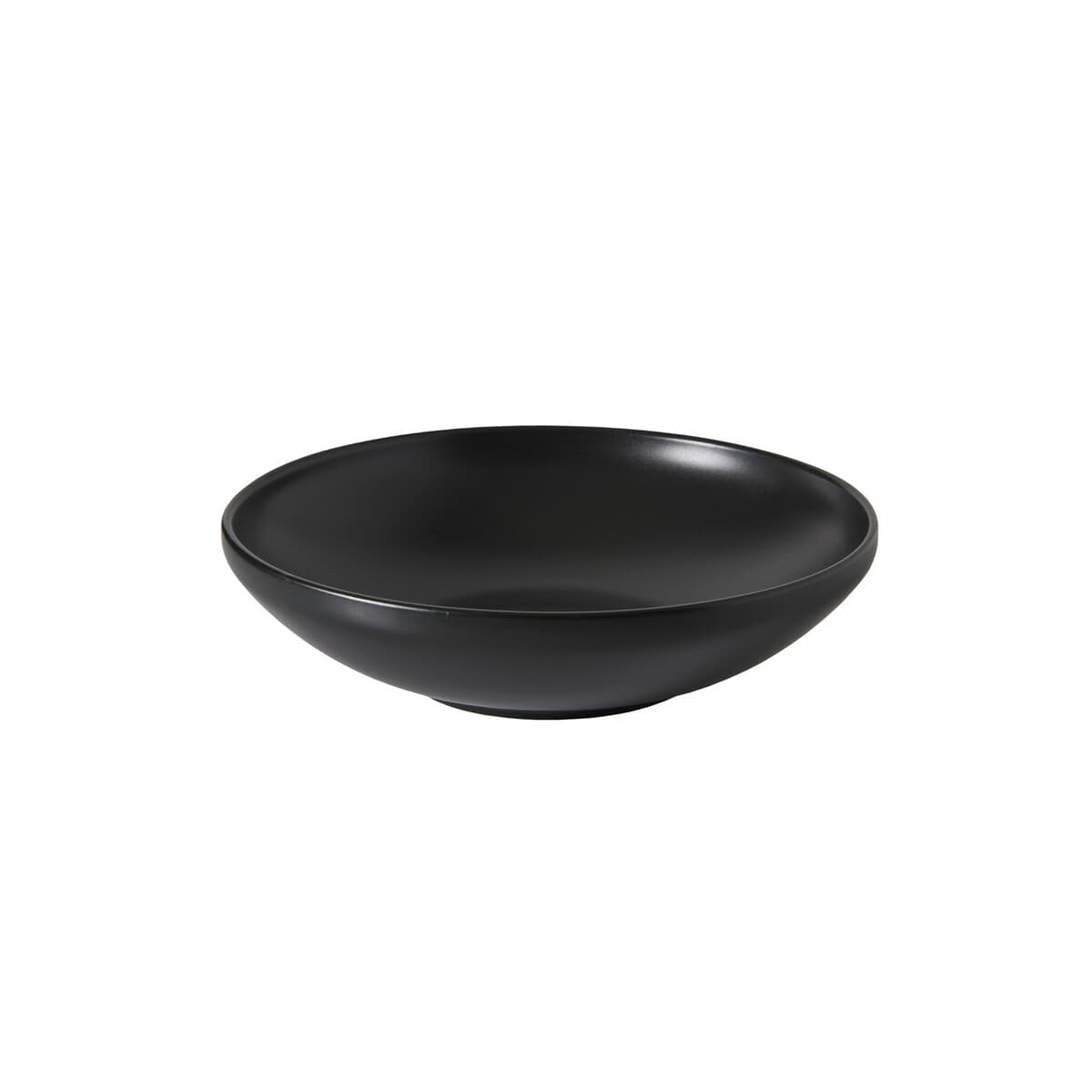 INTERNATIONAL 25 cm BONE BOWL BODRUM BLACK