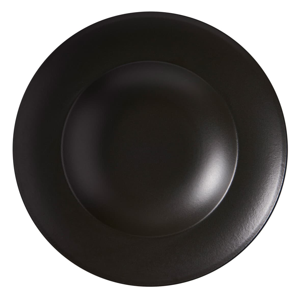 RENO 26 CM BONE PASTA PLATE BODRUM BLACK