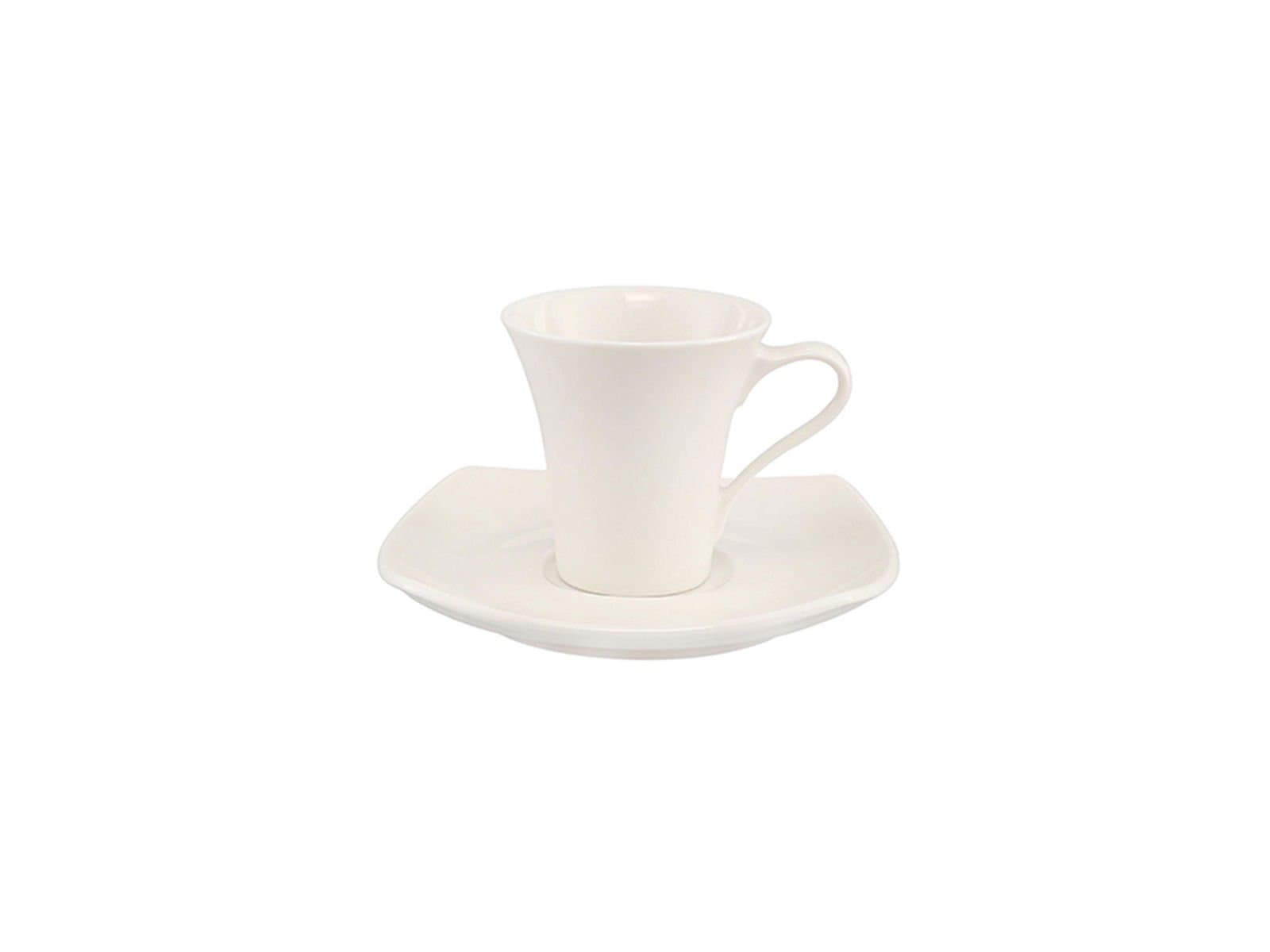 Porland Square Alumilite Saucer Tea Cup 200cc 6 Pieces