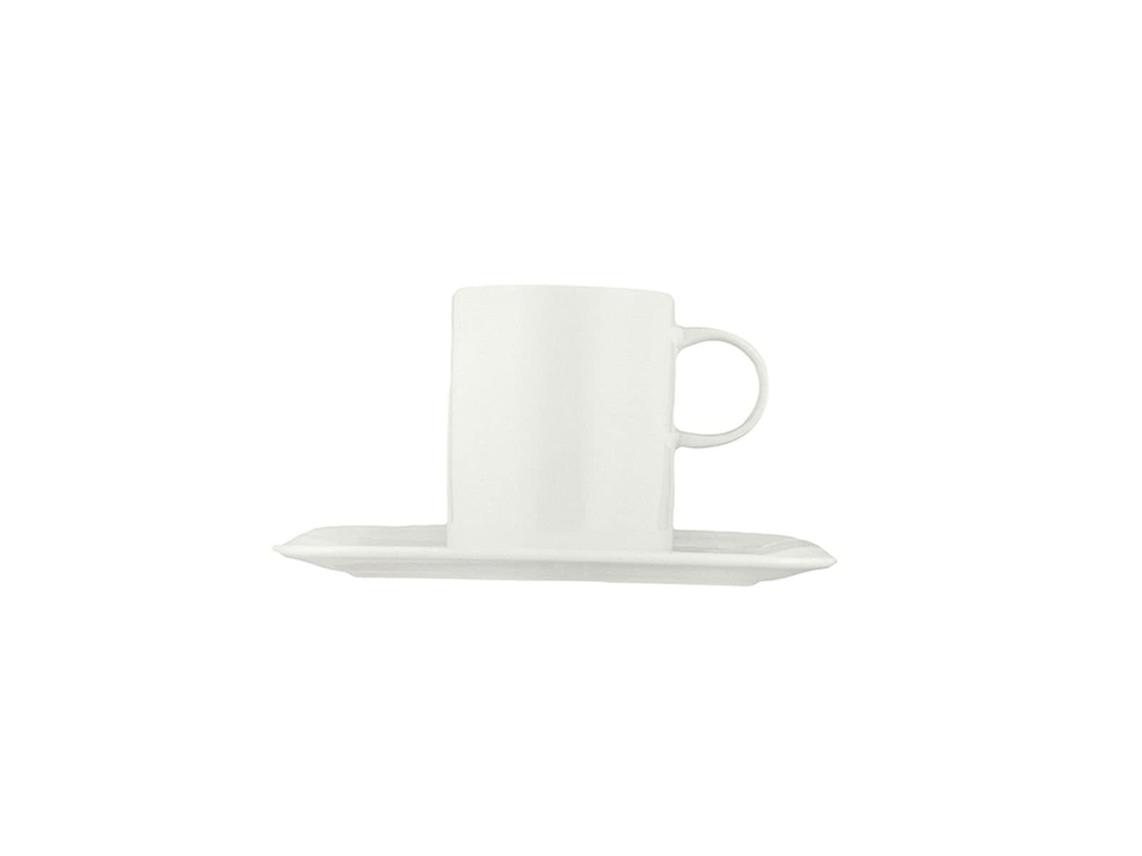 Porland Bach Alumilite Saucer Tea Cup 200cc 6 pieces